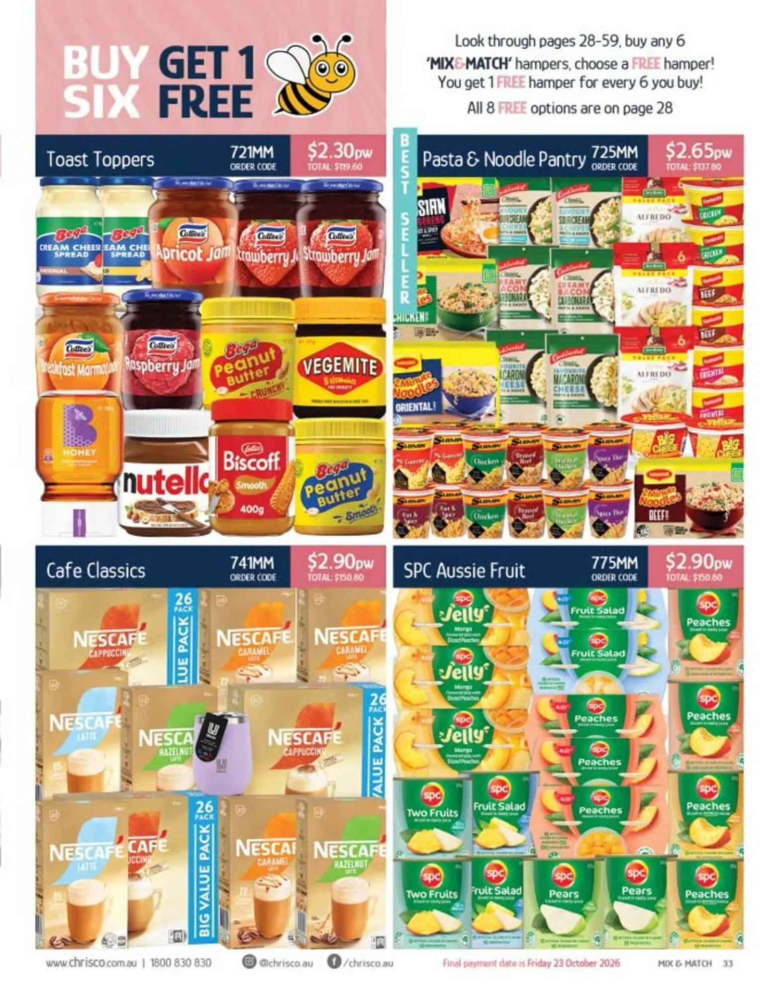 Chrisco Hampers catalogue - Catalogue valid from 19 September to 31 December 2026 - page 33