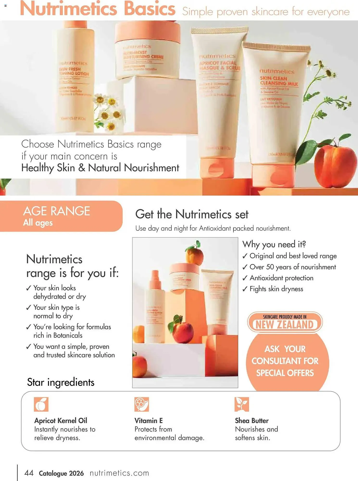 Nutrimetics catalogue - Catalogue valid from 31 December to 31 December 2026 - page 44