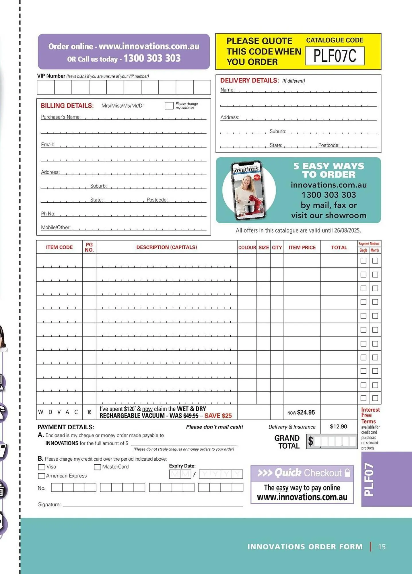 Innovations catalogue - Catalogue valid from 2 July to 31 July 2025 - page 15
