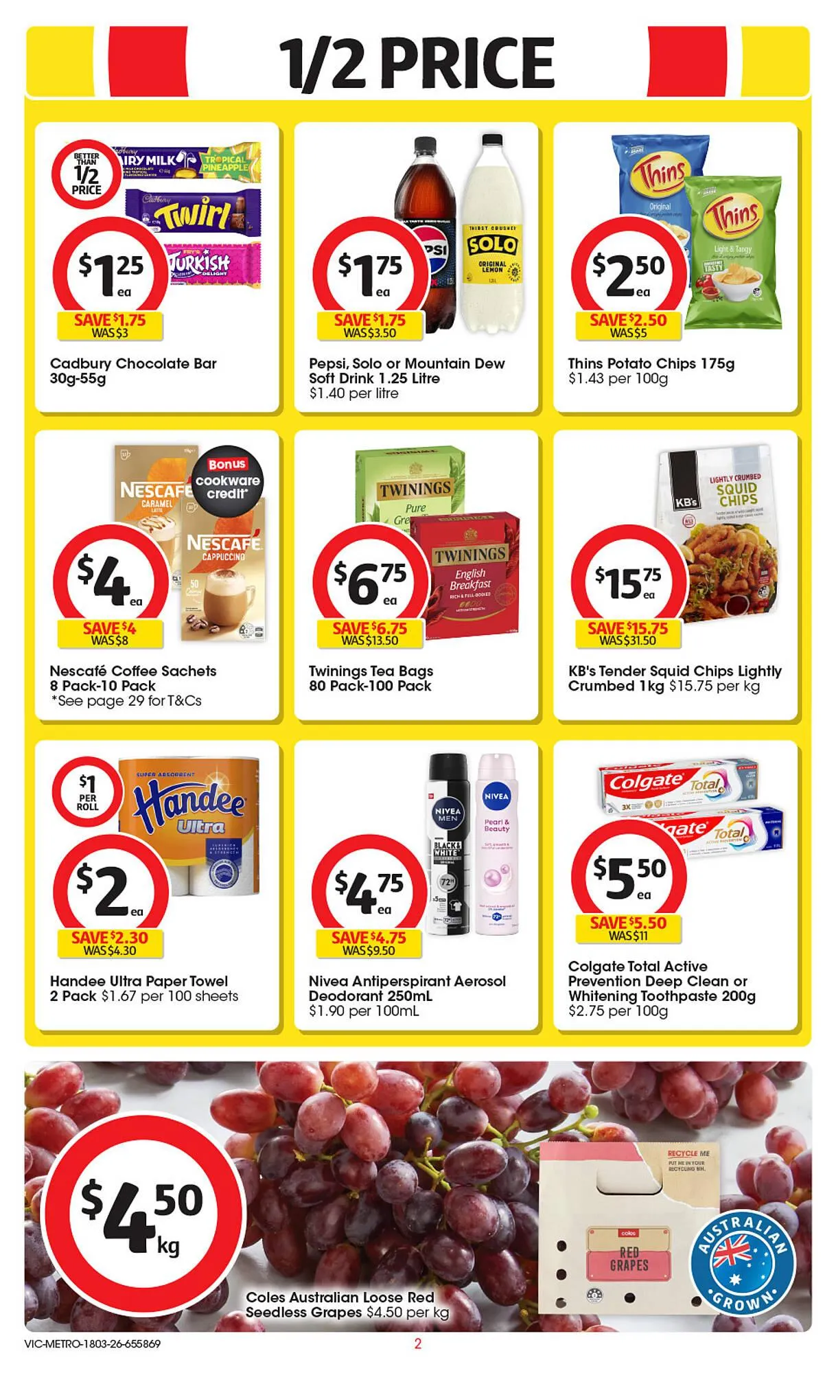 Coles catalogue - Catalogue valid from 18 March to 24 March 2026 - page 3