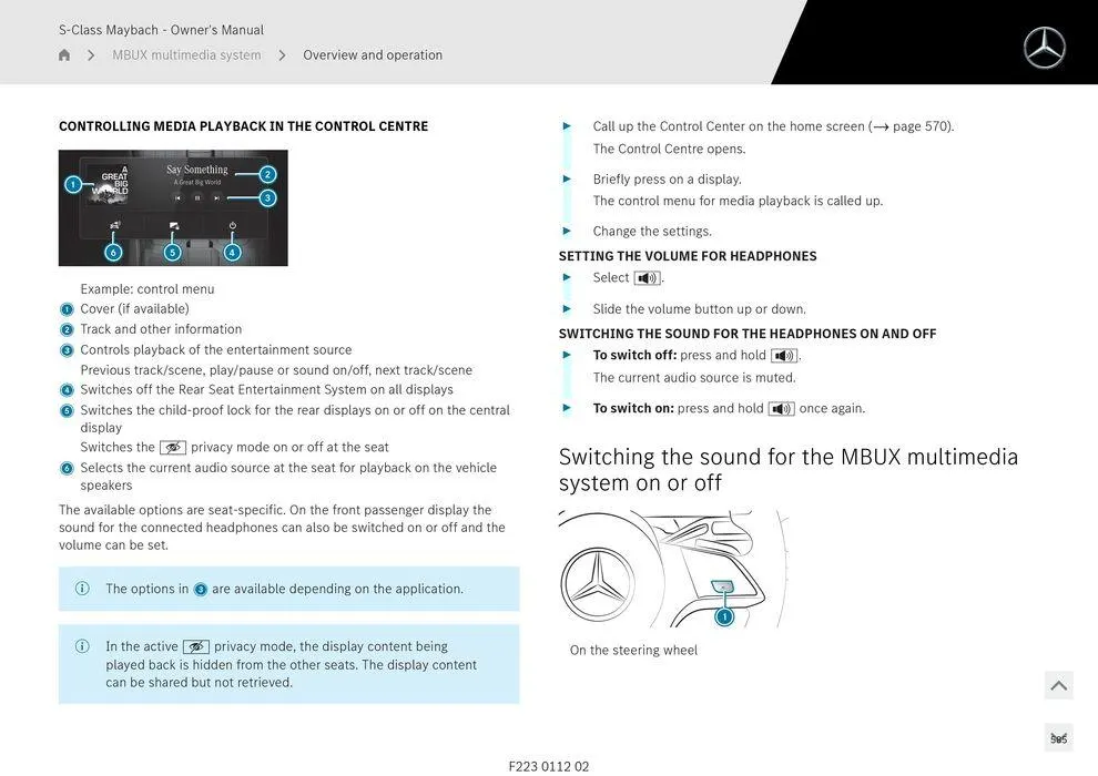 S - Class Maybach - Catalogue valid from 11 September to 11 September 2025 - page 585