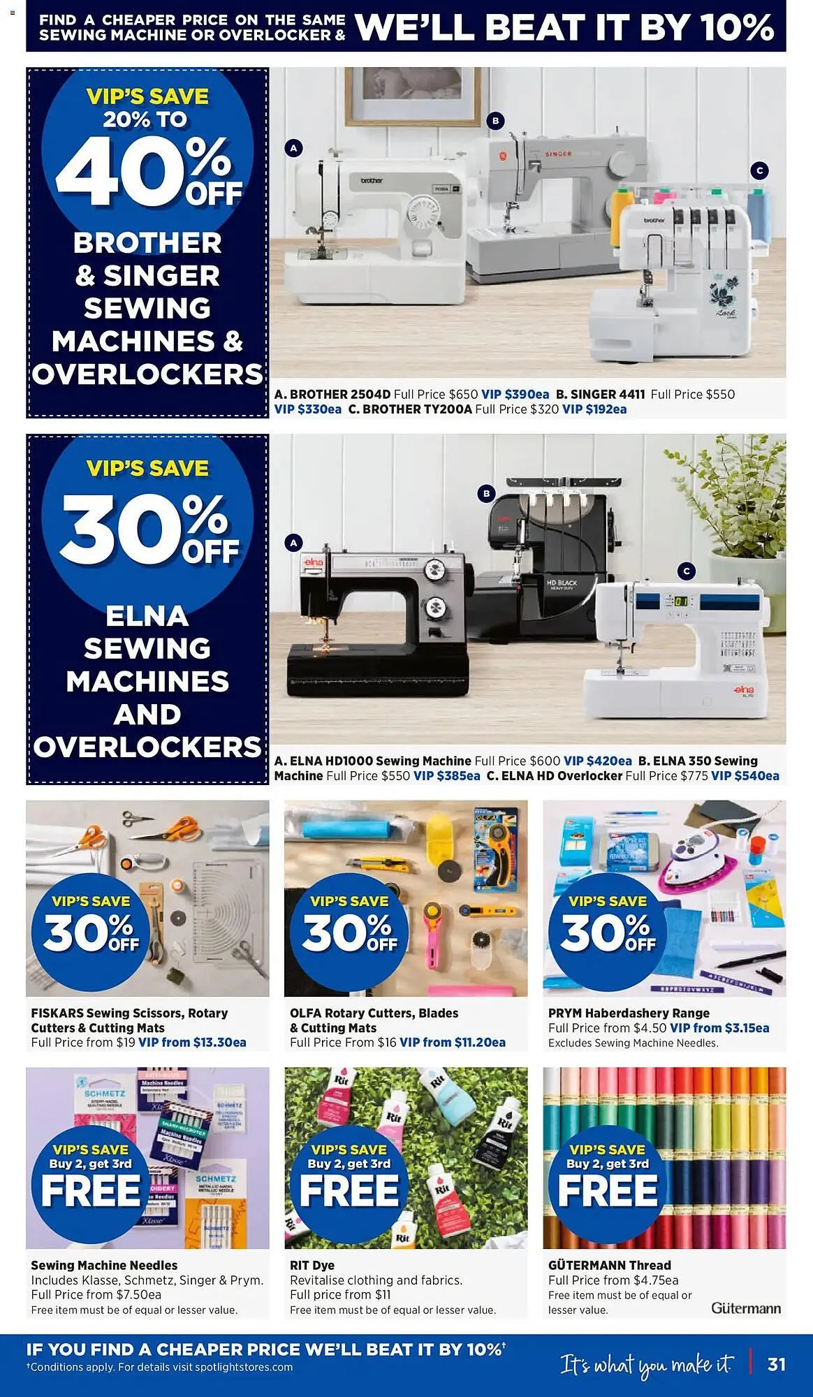 Spotlight catalogue - Catalogue valid from 17 March to 2 April 2026 - page 31