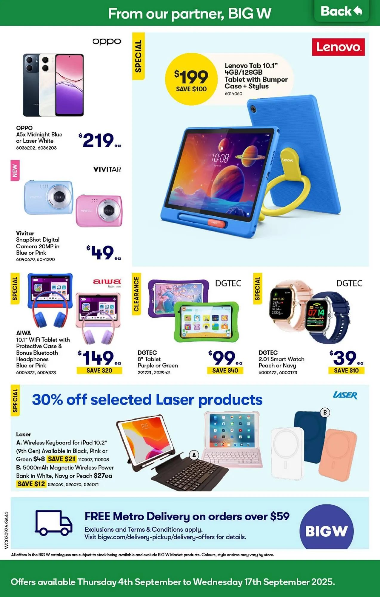 Woolworths catalogue - Catalogue valid from 3 September to 9 September 2025 - page 44