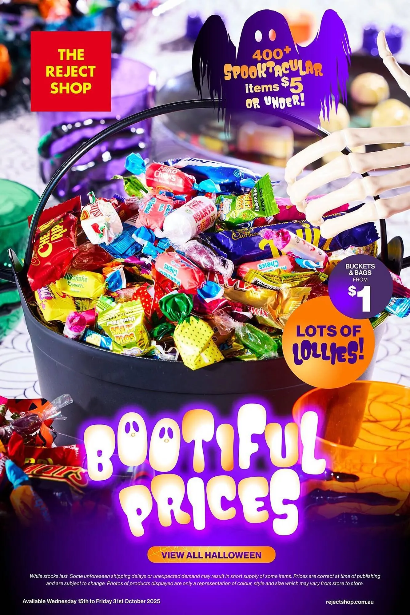 The Reject Shop catalogue - Catalogue valid from 15 October to 31 October 2025 - page 1