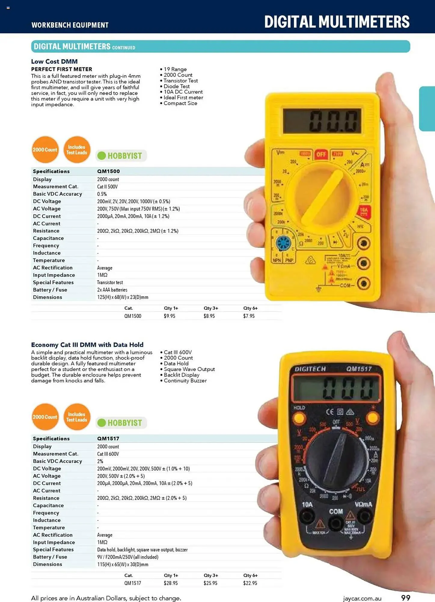 Jaycar Electronics catalogue - Catalogue valid from 8 July to 9 July 2026 - page 99