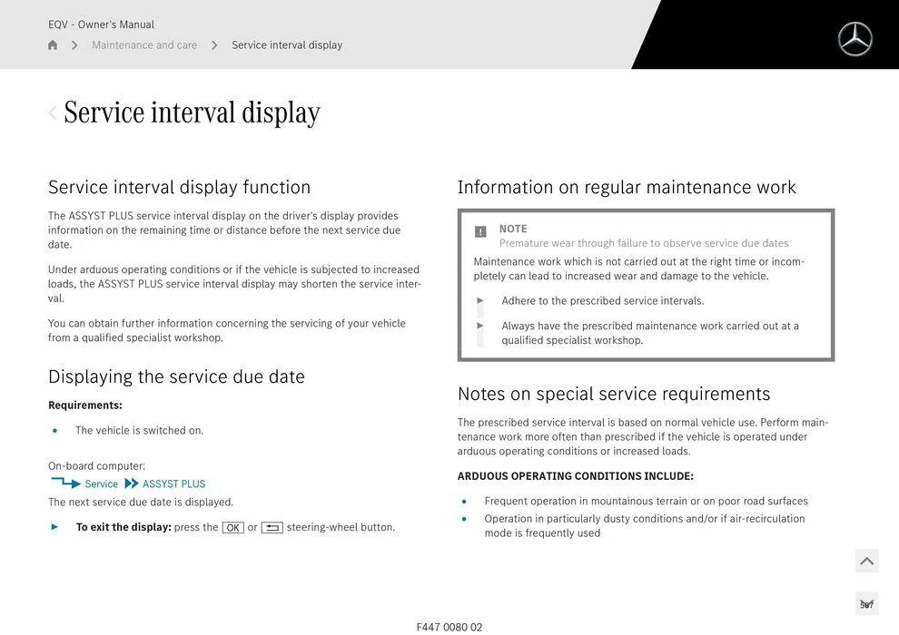 EQV MPV - Catalogue valid from 11 September to 11 September 2025 - page 587