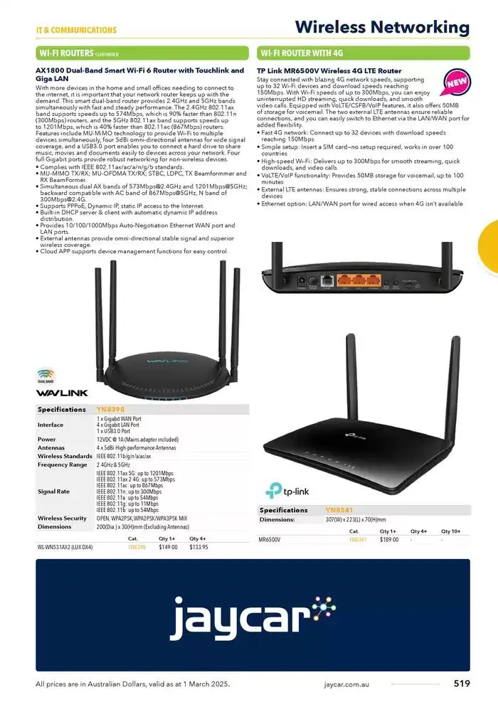 Celebrating 40 Years In Electronics - Catalogue valid from 4 March to 31 March 2025 - page 519