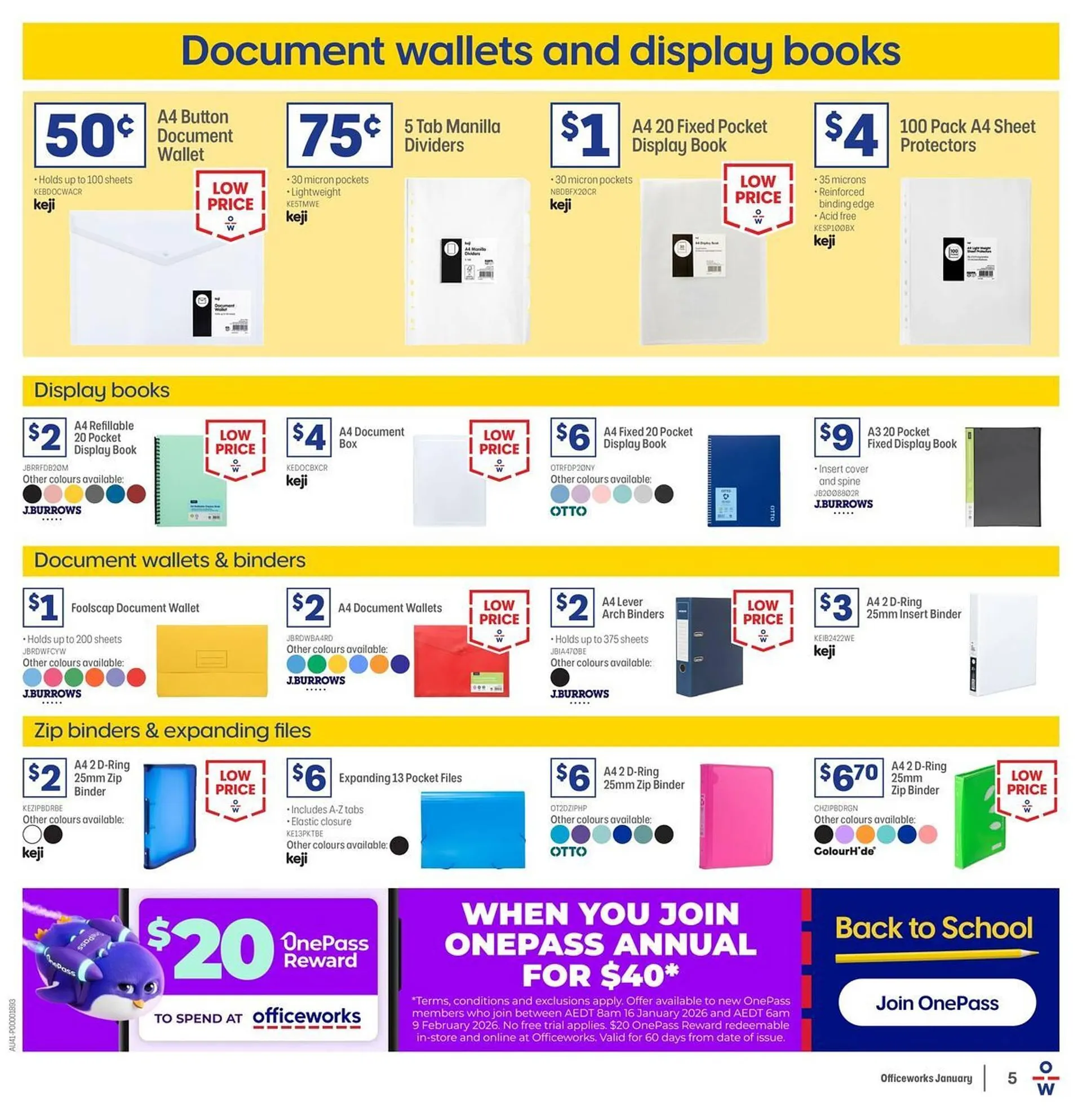 Officeworks catalogue - Catalogue valid from 1 January to 8 February 2026 - page 5
