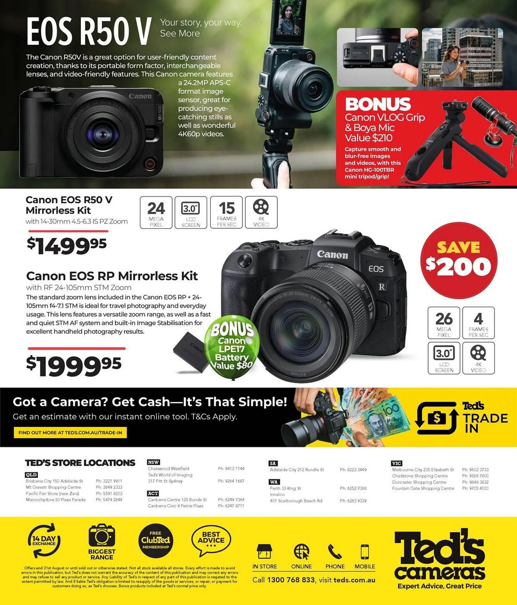 Teds Cameras catalogue - Catalogue valid from 4 August to 31 August 2025 - page 24