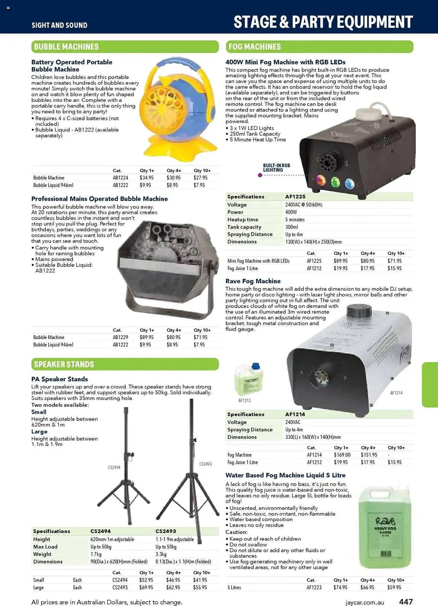 Jaycar Electronics catalogue - Catalogue valid from 8 July to 9 July 2026 - page 447