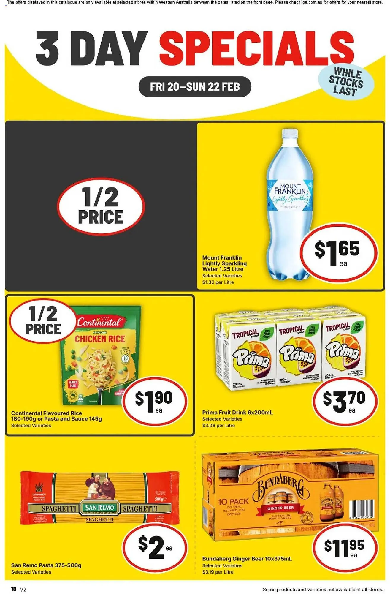 IGA catalogue - Catalogue valid from 20 February to 22 February 2026 - page 2