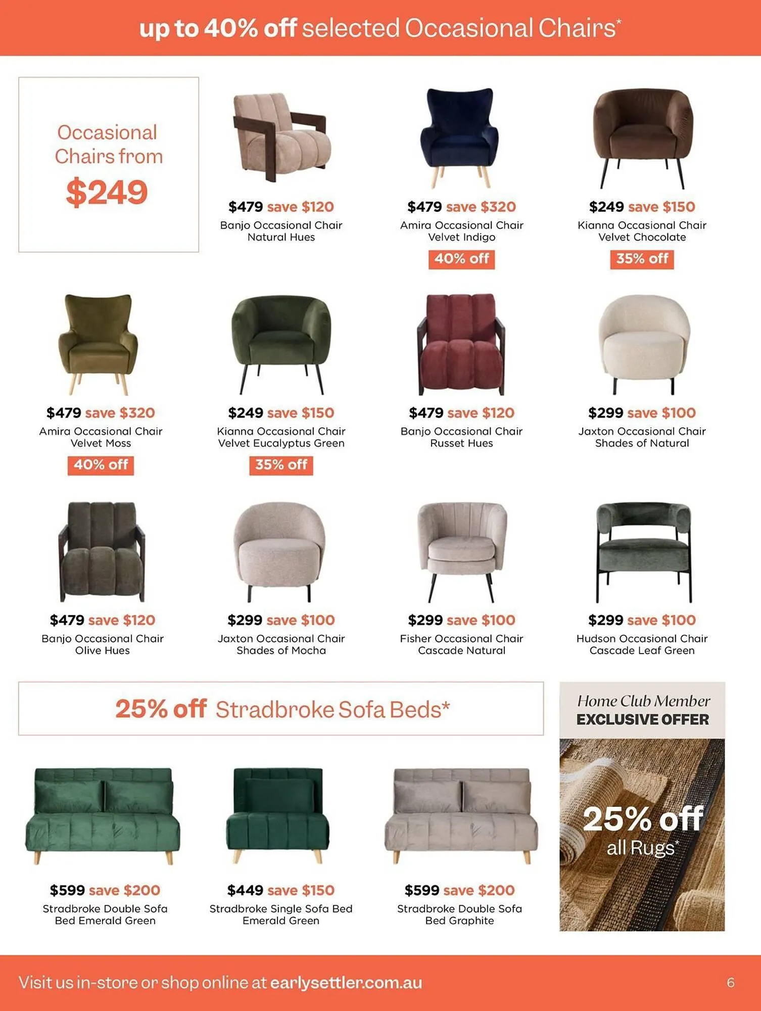 Early Settler catalogue - Catalogue valid from 24 March to 12 April 2026 - page 6