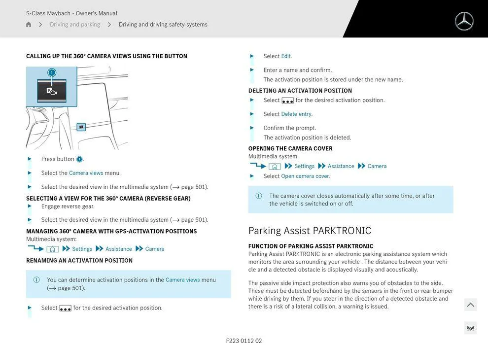 S - Class Maybach - Catalogue valid from 11 September to 11 September 2025 - page 505