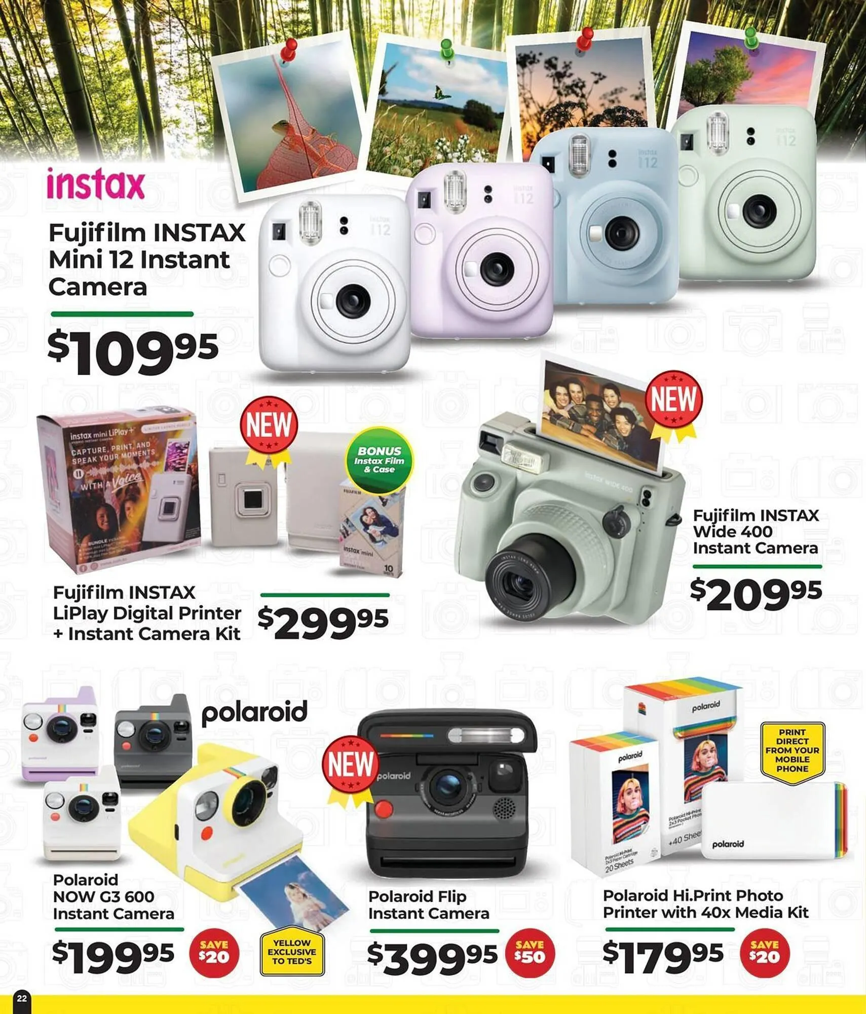 Teds Cameras catalogue - Catalogue valid from 5 March to 5 April 2026 - page 22