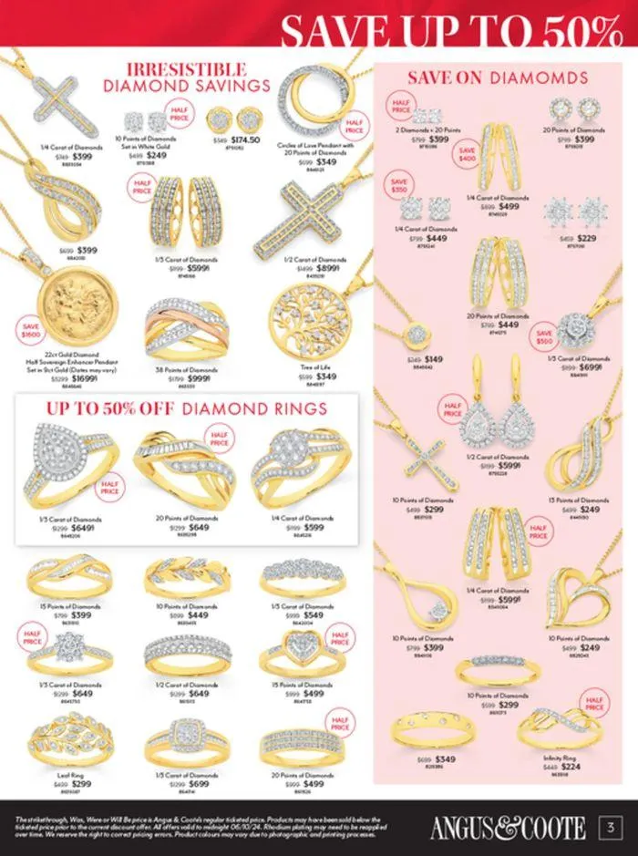 Jewelly & Watch Sale - Catalogue valid from 4 September to 6 October 2024 - page 3