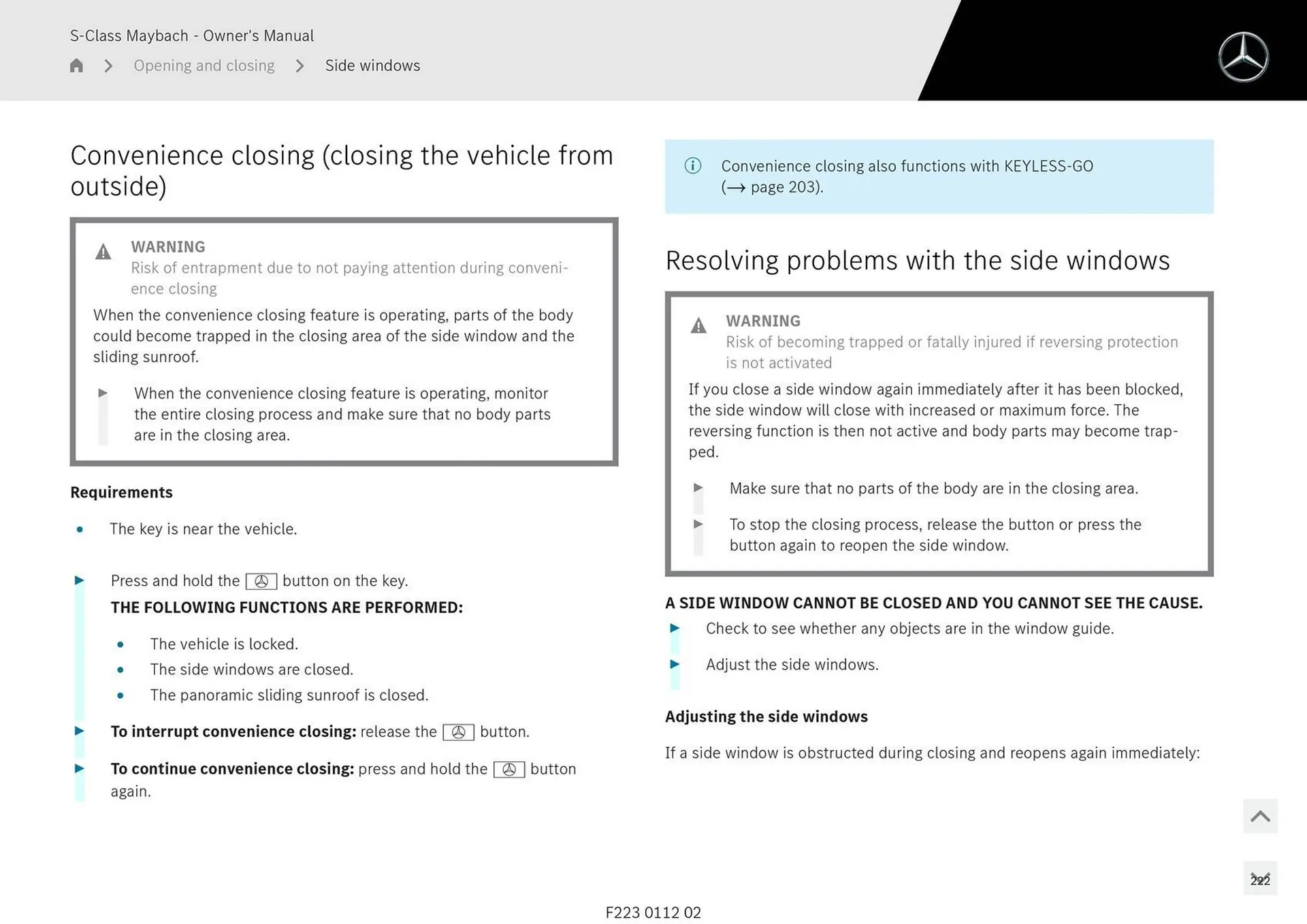 Mercedes-Benz catalogue - Catalogue valid from 1 May to 1 May 2026 - page 222