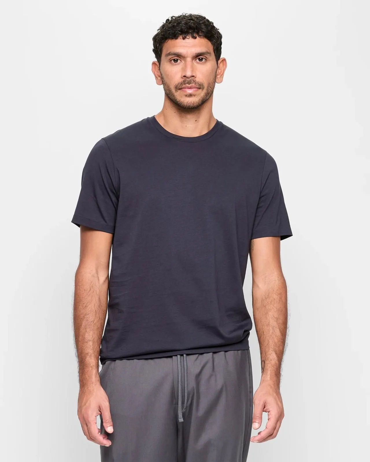Supima Cotton T-Shirt - Preview - Navy Blue