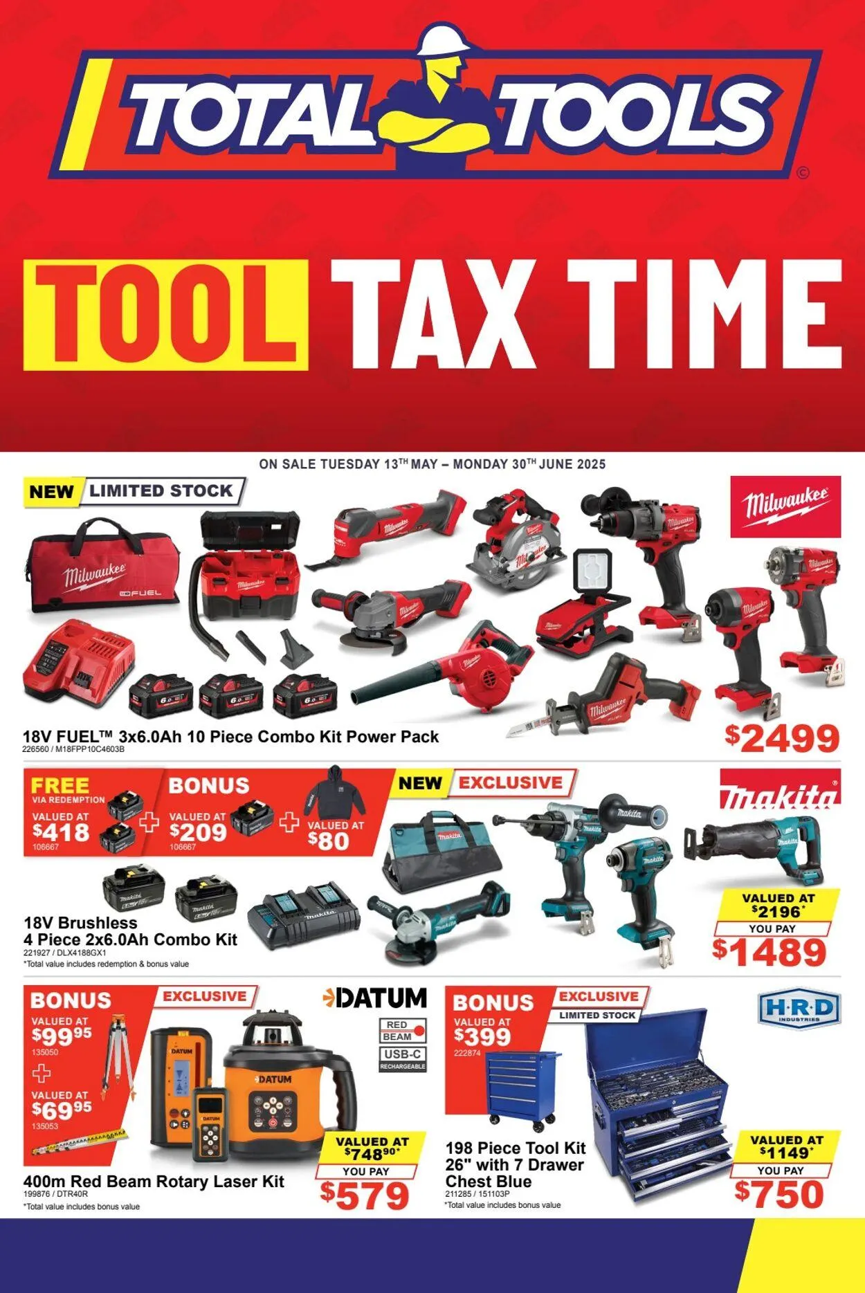 Total Tools Current catalogue - Catalogue valid from 28 May to 11 June 2025 - page 1
