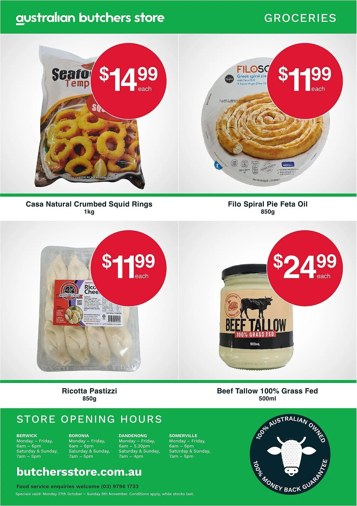 Australian Butchers Store catalogue - Catalogue valid from 27 October to 9 November 2025 - page 4