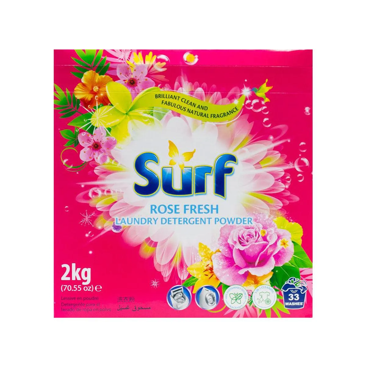 Surf Laundry Powder Rose Fresh 2kg