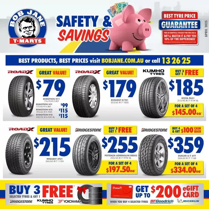 Safety & Savings - Catalogue valid from 1 April to 30 April 2025 - page 1