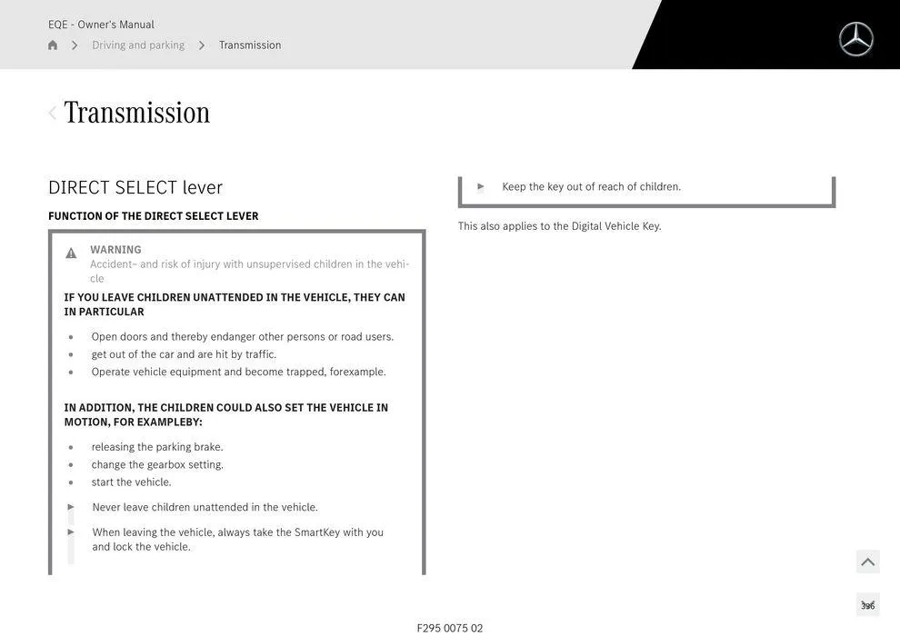 EQE Sedan - Catalogue valid from 11 September to 11 September 2025 - page 336