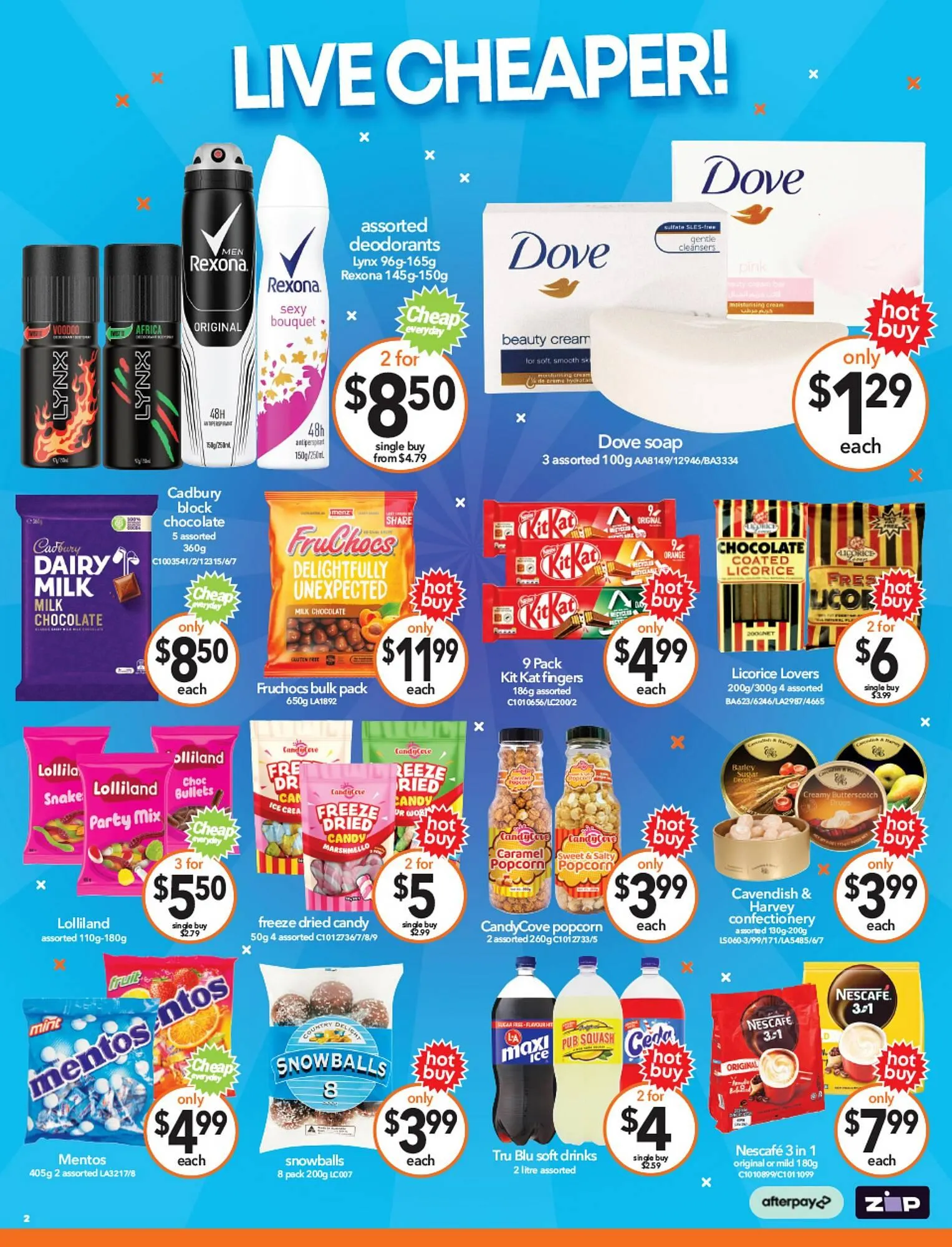 Cheap as Chips catalogue - Catalogue valid from 20 August to 2 September 2025 - page 2