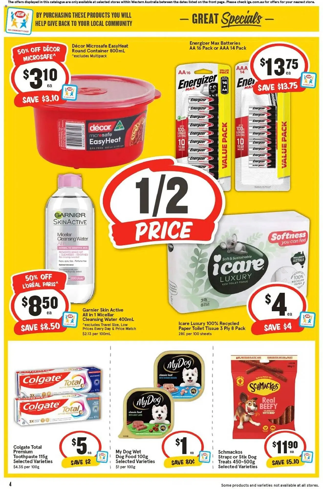 IGA catalogue - Catalogue valid from 29 July to 5 August 2025 - page 4