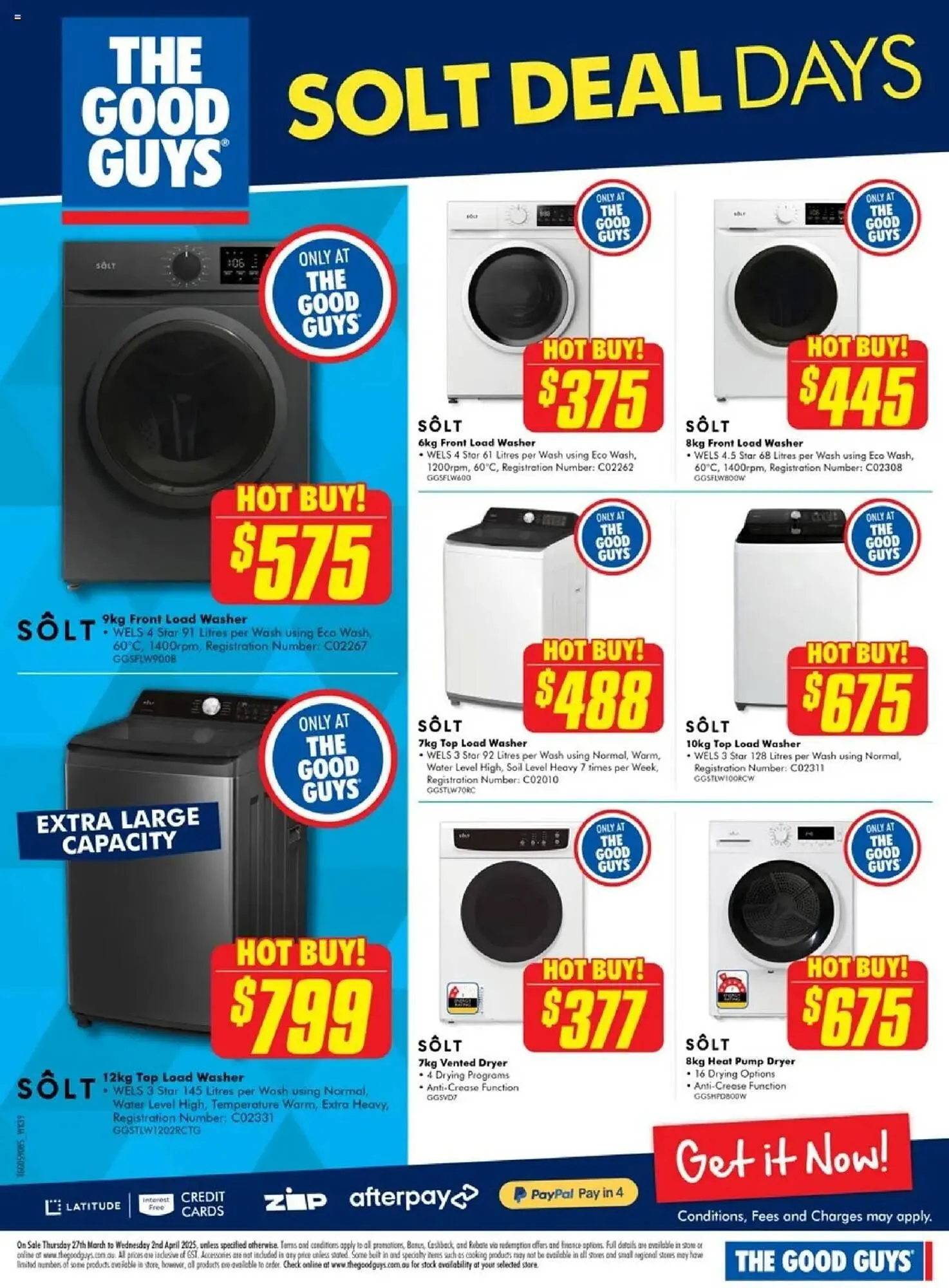 The Good Guys catalogue - Catalogue valid from 27 March to 2 April 2025 - page 3