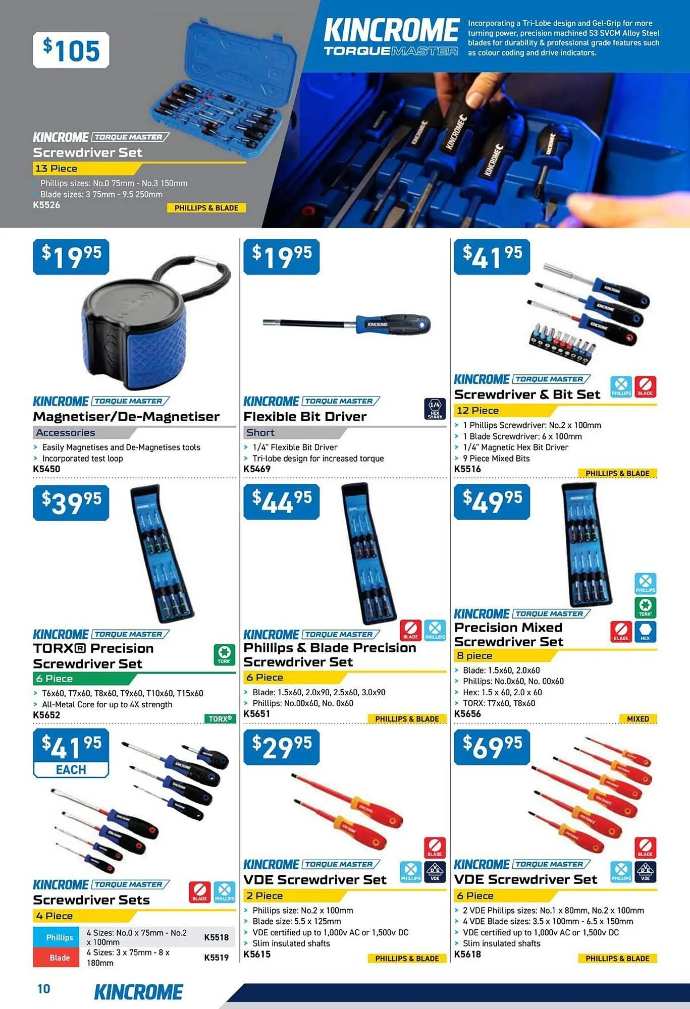 Kincrome catalogue - Catalogue valid from 1 September to 30 September 2025 - page 10
