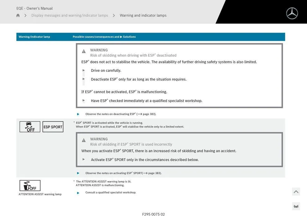 EQE Sedan - Catalogue valid from 11 September to 11 September 2025 - page 939