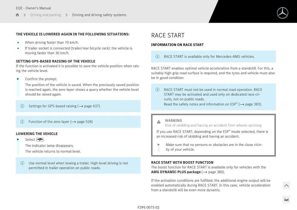 EQE Sedan - Catalogue valid from 11 September to 11 September 2025 - page 440