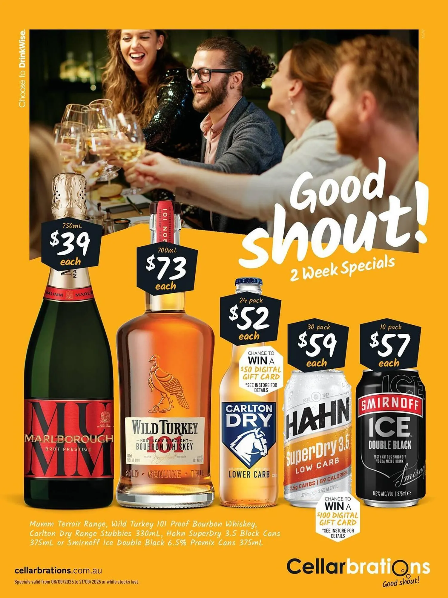 Cellarbrations catalogue - Catalogue valid from 8 September to 21 September 2025 - page 1