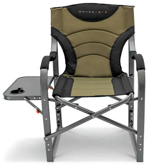 Wanderer Lightweight Tourer Extreme Directors Camp Chair 200kg