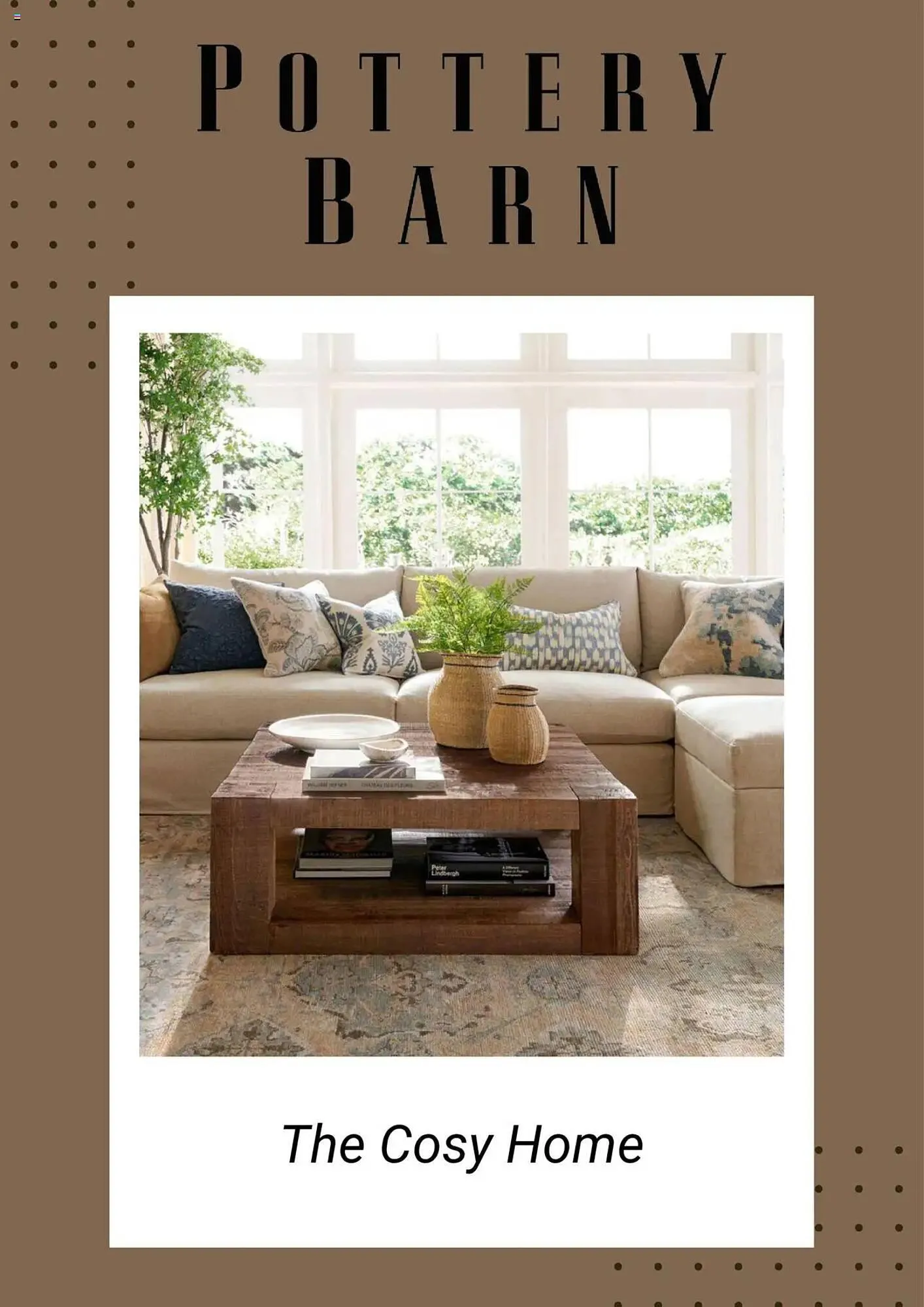 Pottery Barn catalogue - Catalogue valid from 21 February to 22 March 2025 - page 1