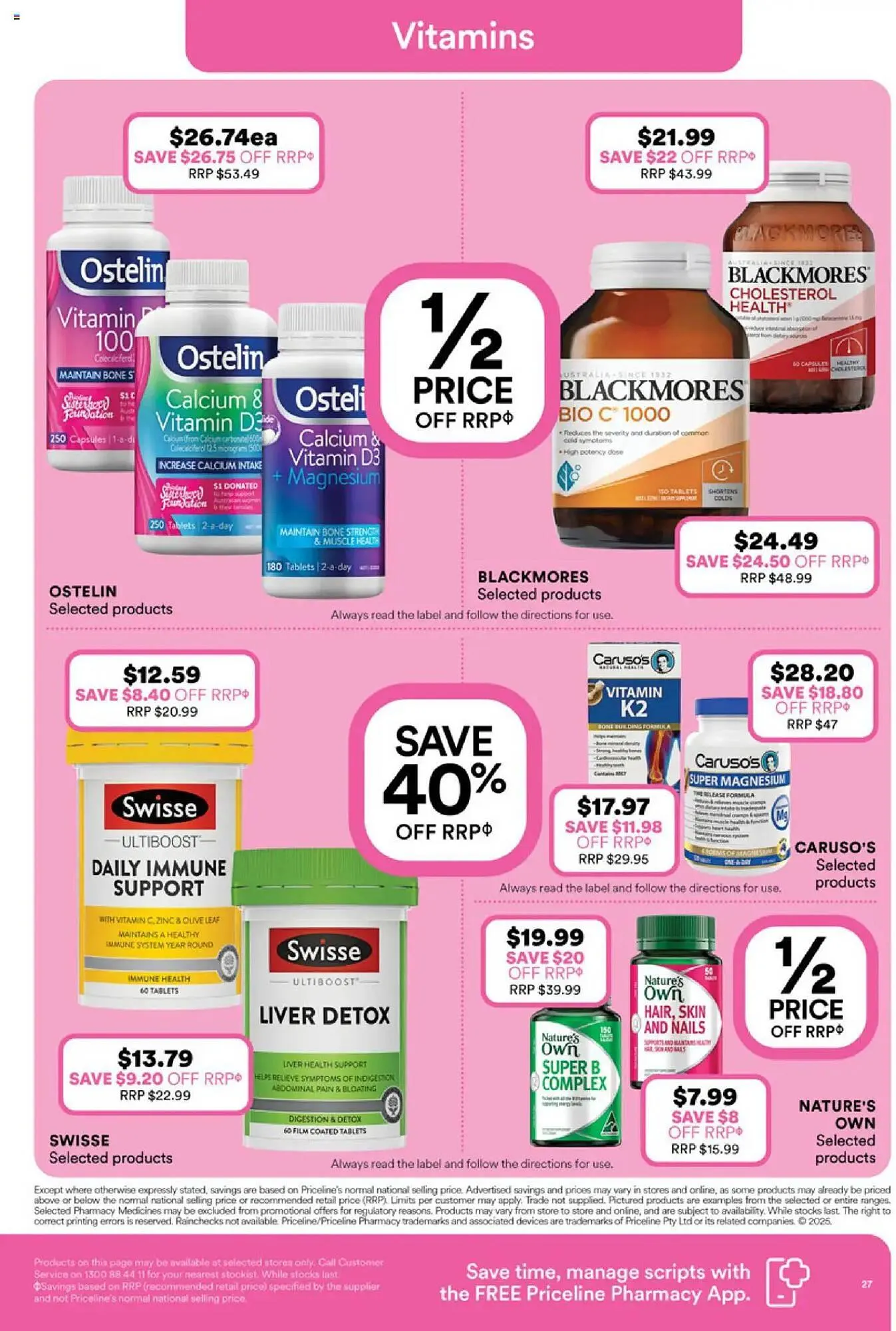 Priceline catalogue - Catalogue valid from 8 April to 22 April 2025 - page 27