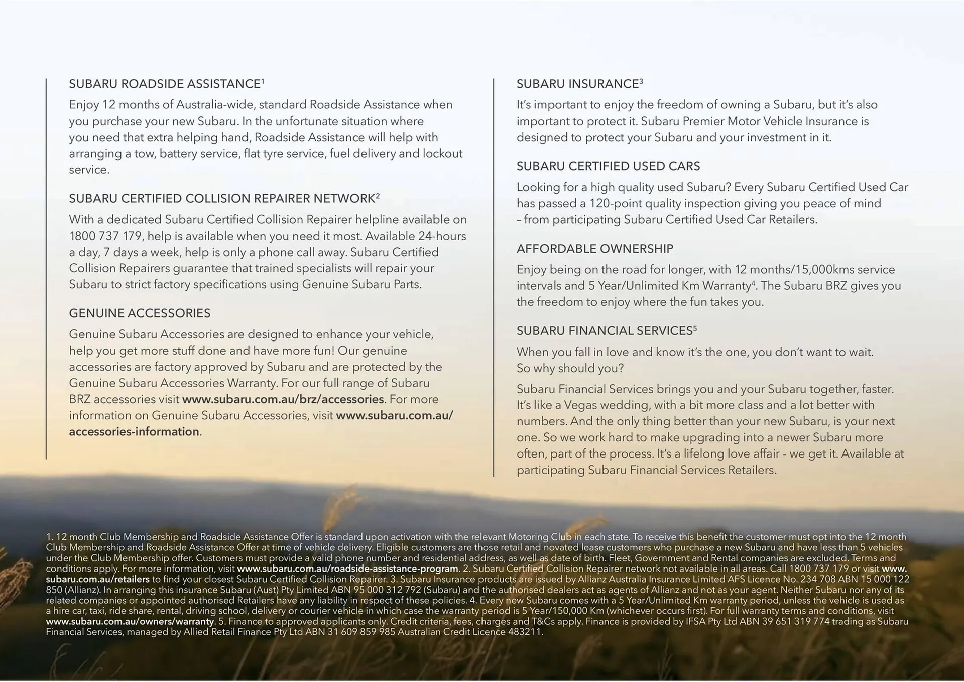 Subaru catalogue - Catalogue valid from 11 December to 11 December 2025 - page 41