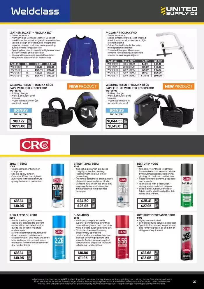  Tool Centre McKinnon APR-JUN 25 - Catalogue valid from 1 April to 30 June 2025 - page 27