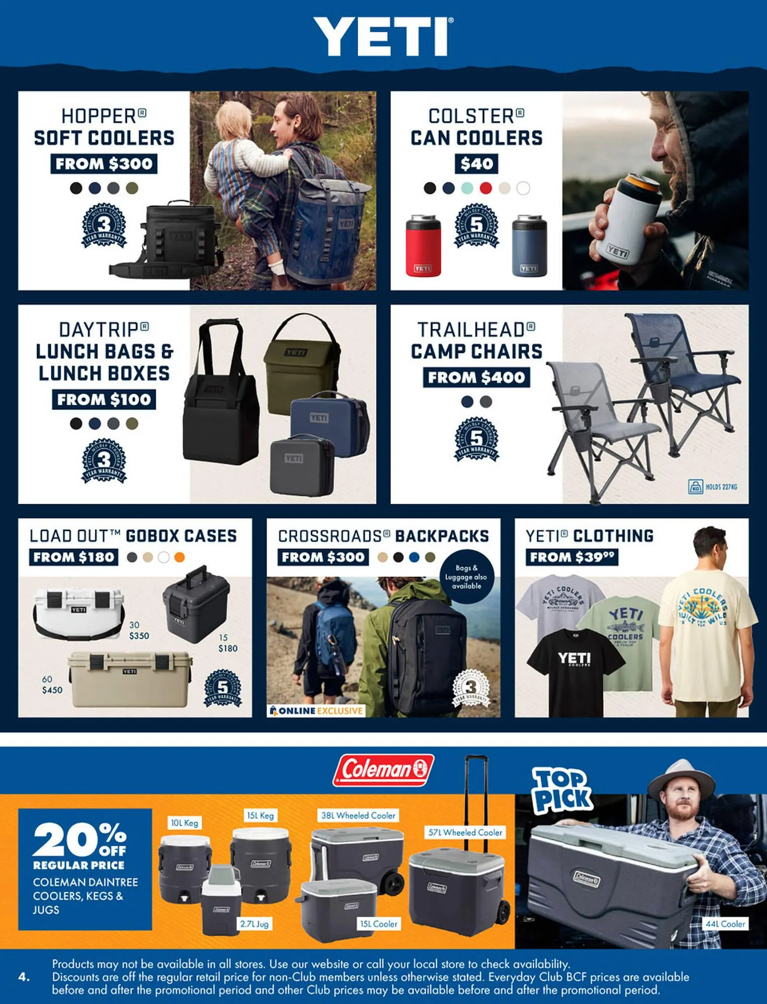 BCF catalogue - Catalogue valid from 18 August to 7 September 2025 - page 4