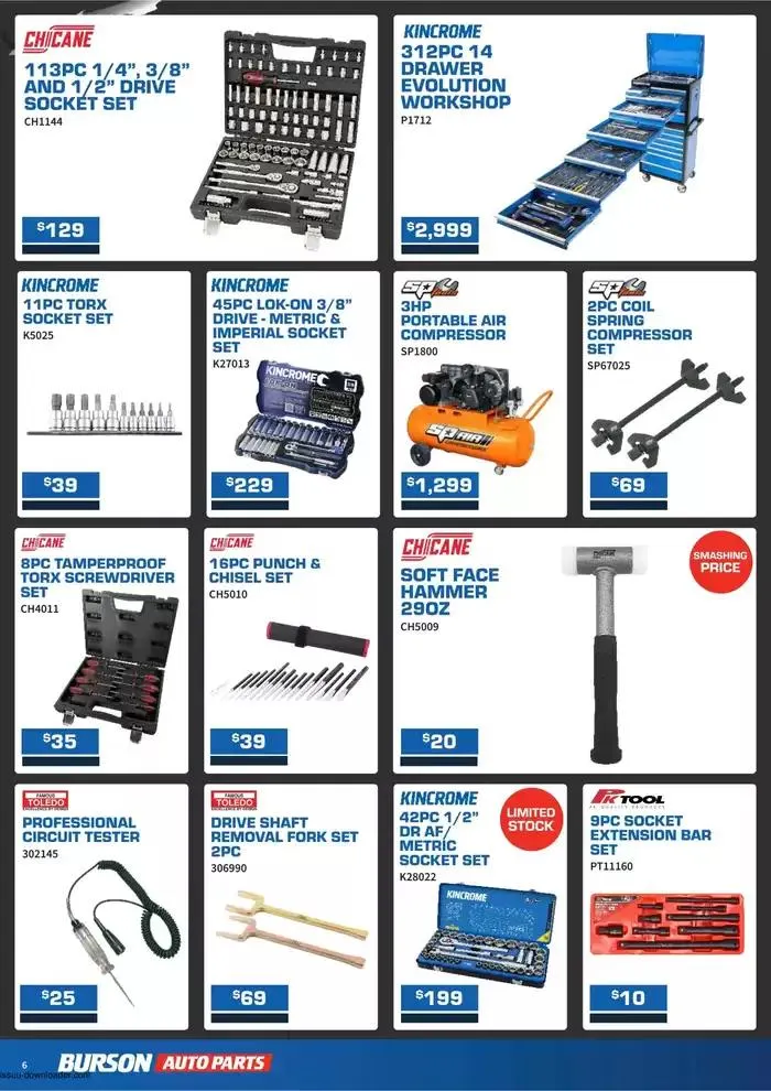 Mechanics Sale - Catalogue valid from 17 March to 31 March 2025 - page 6