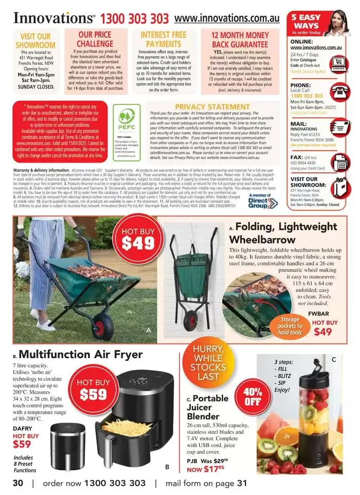 End Of Year Sale - Catalogue valid from 18 December to 15 January 2025 - page 30