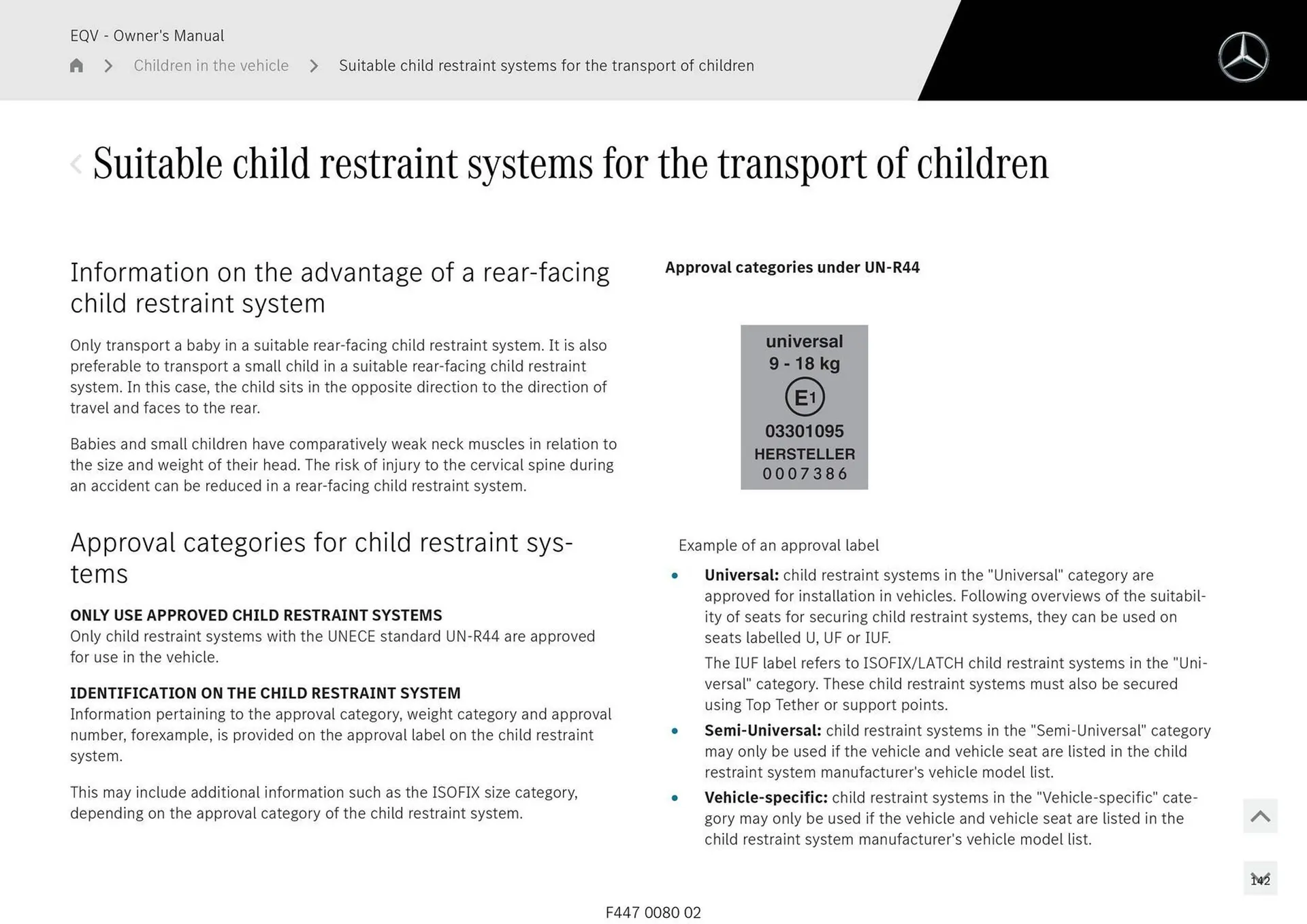 Mercedes-Benz catalogue - Catalogue valid from 11 September to 11 September 2025 - page 142