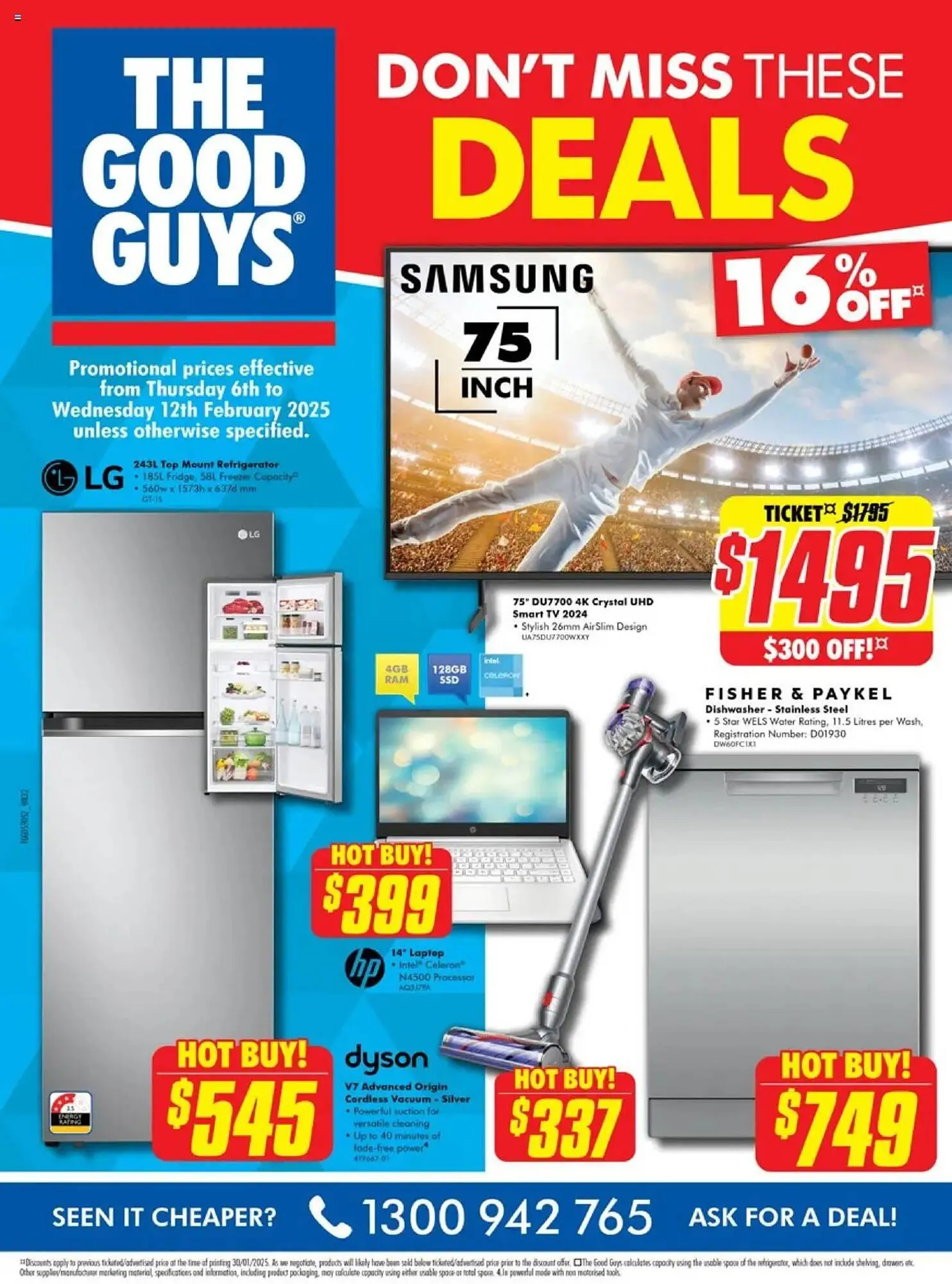 The Good Guys catalogue - Catalogue valid from 5 February to 12 February 2025 - page 1