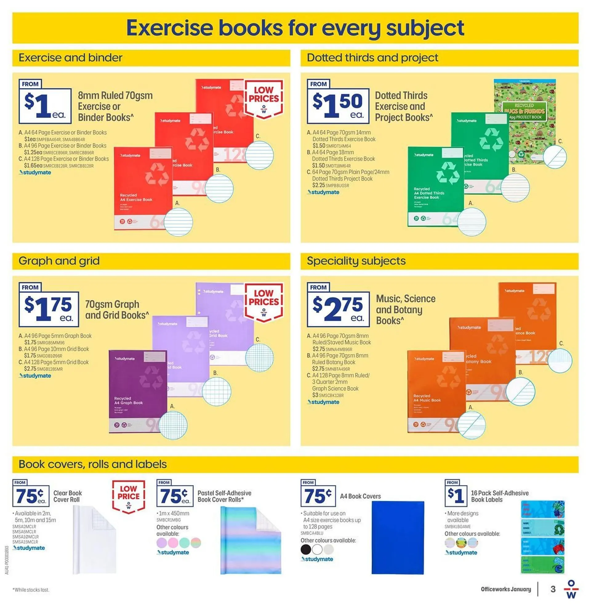 Officeworks catalogue - Catalogue valid from 1 January to 8 February 2026 - page 3