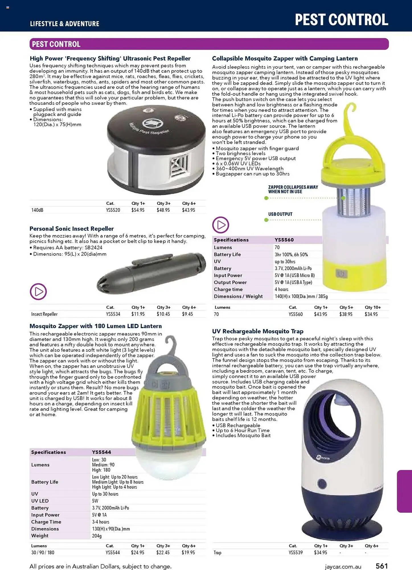 Jaycar Electronics catalogue - Catalogue valid from 8 July to 9 July 2026 - page 561