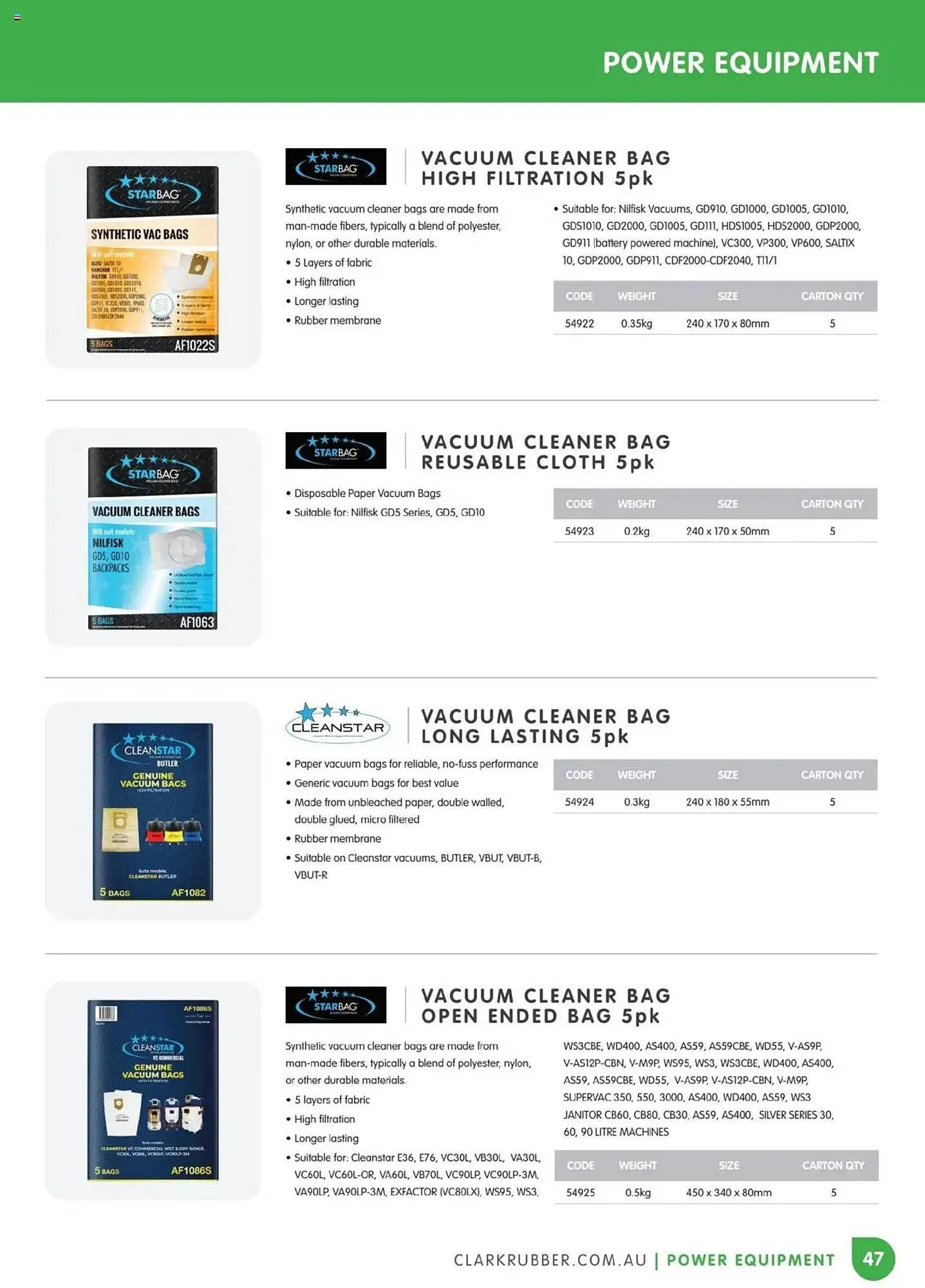 Clark Rubber catalogue - Catalogue valid from 5 May to 3 October 2025 - page 47