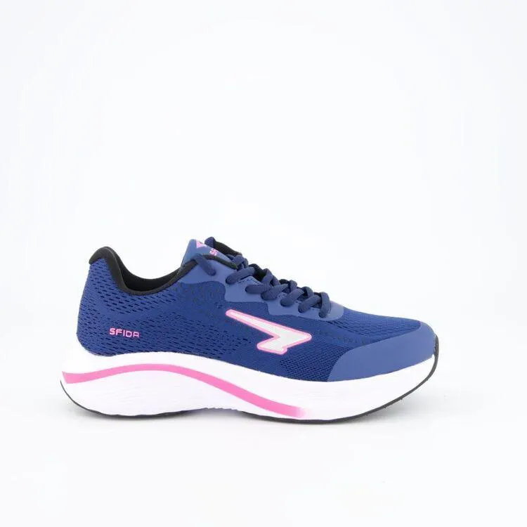 SFIDA Women's Swift Performance Runner Shoes Navy & Pink