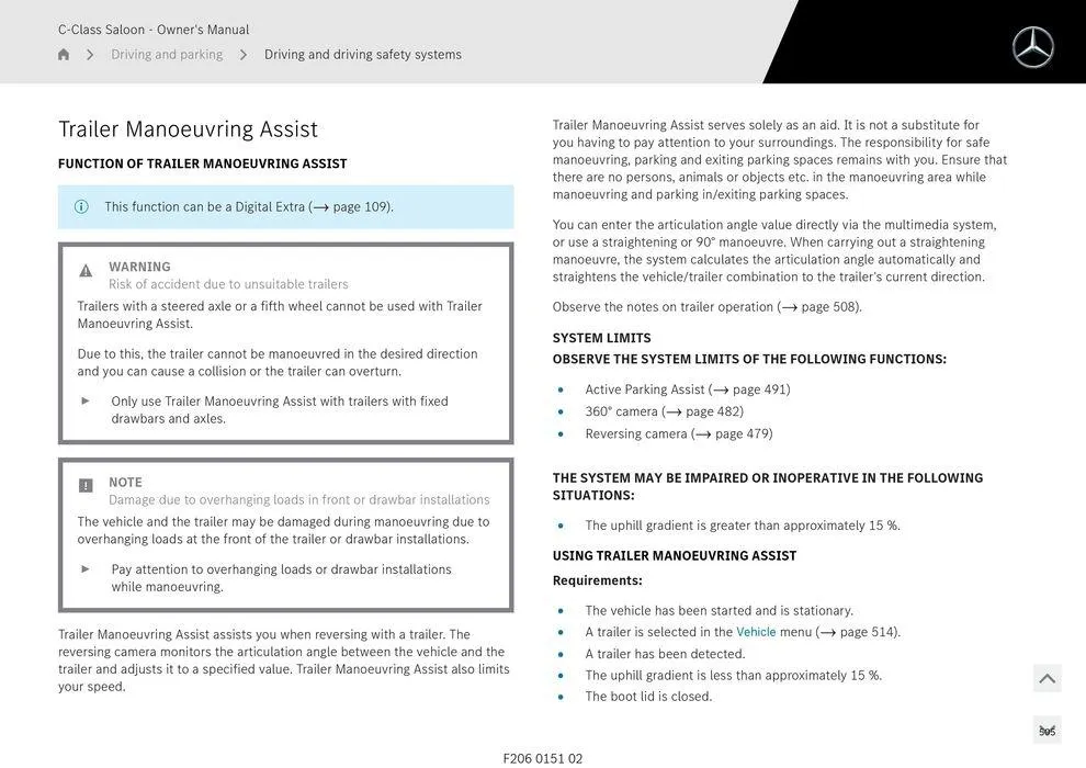 C-Class Sedan - Catalogue valid from 11 September to 11 September 2025 - page 505