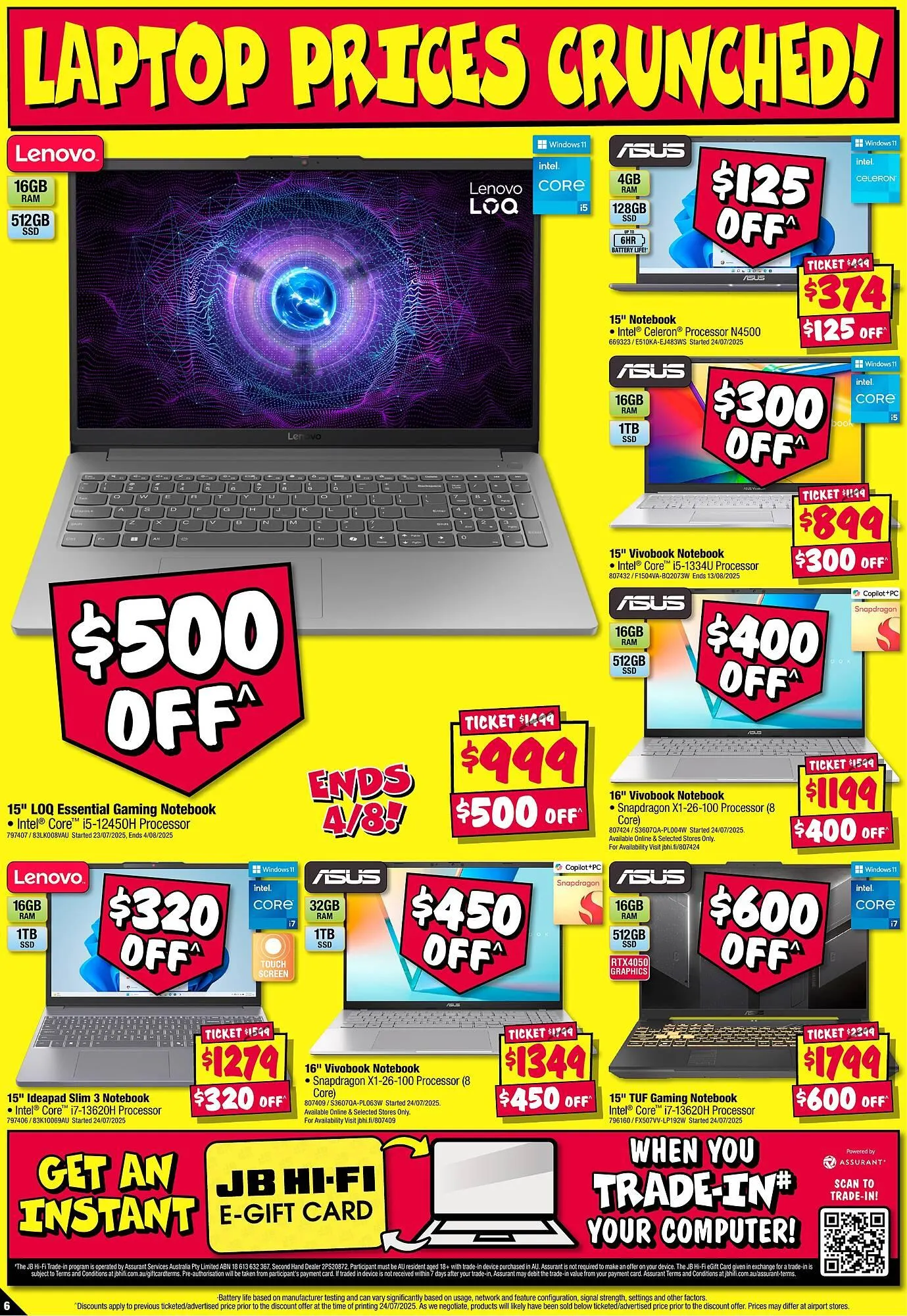 JB Hi-Fi catalogue - Catalogue valid from 31 July to 6 August 2025 - page 6