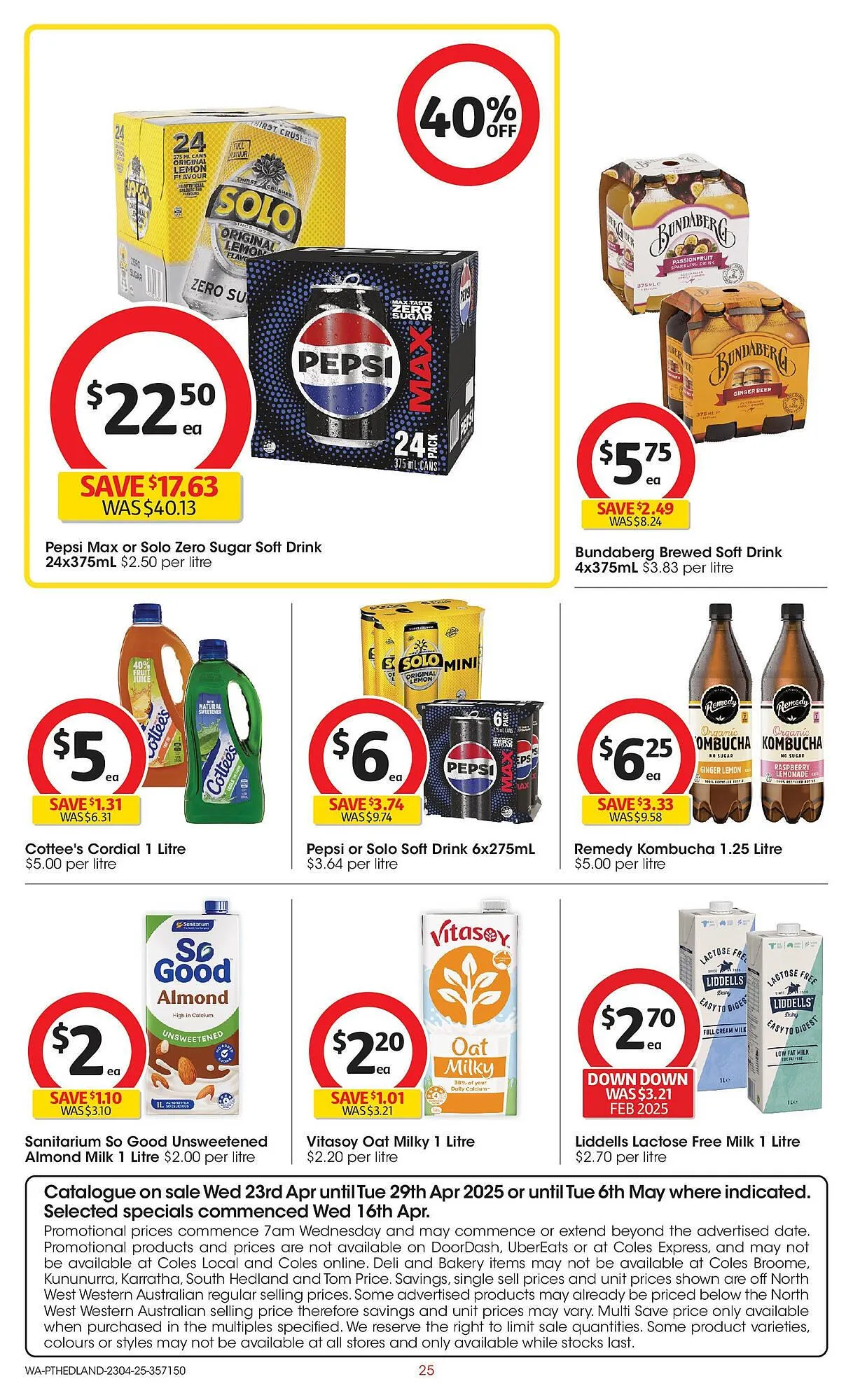 Coles catalogue - Catalogue valid from 22 April to 29 April 2025 - page 25